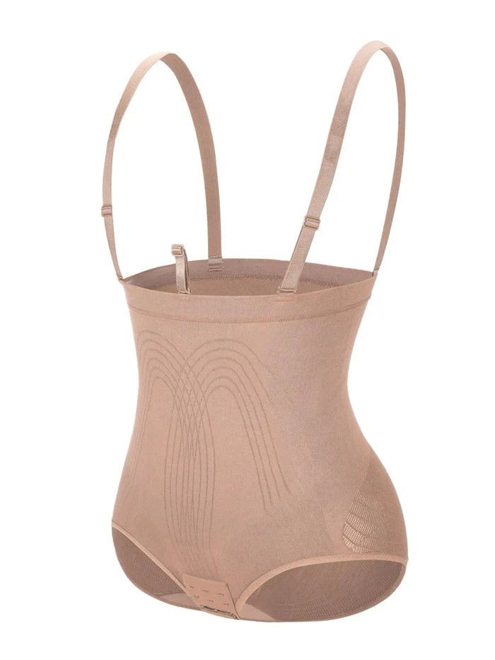 SEAMLESS TUMMY CONTROL HIPSTER SUIT "STRAPLESS"