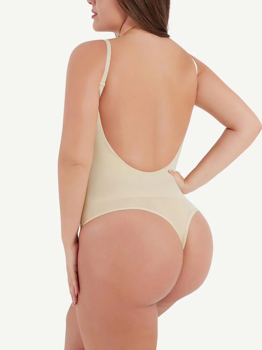 Seamless Body Shaper String Low back