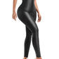 High Waisted Faux Leather Leggings