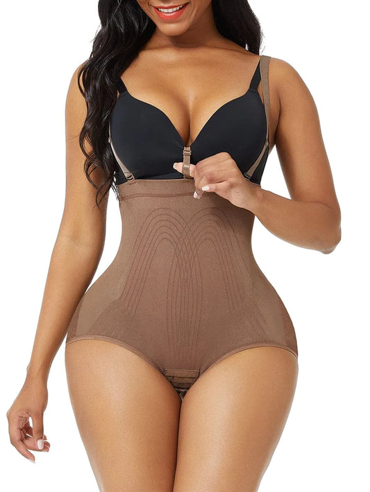 SEAMLESS TUMMY CONTROL HIPSTER SUIT "STRAPLESS"