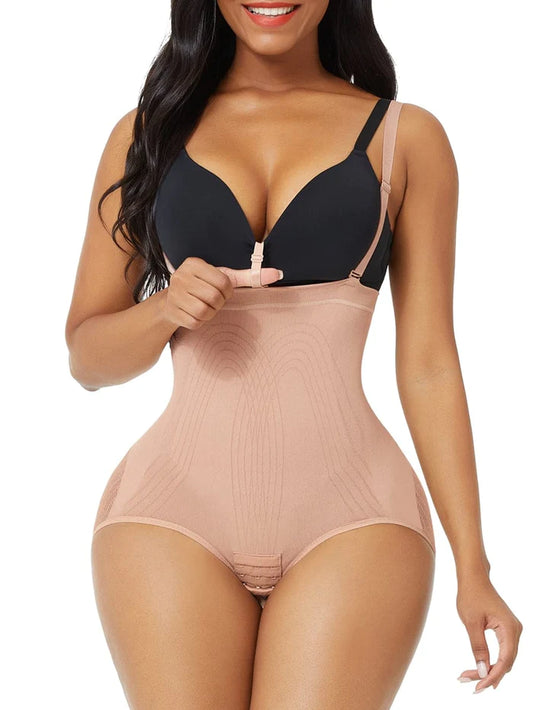 SEAMLESS TUMMY CONTROL HIPSTER SUIT "STRAPLESS"