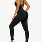 STRAPPY YOGA JUMPSUIT
